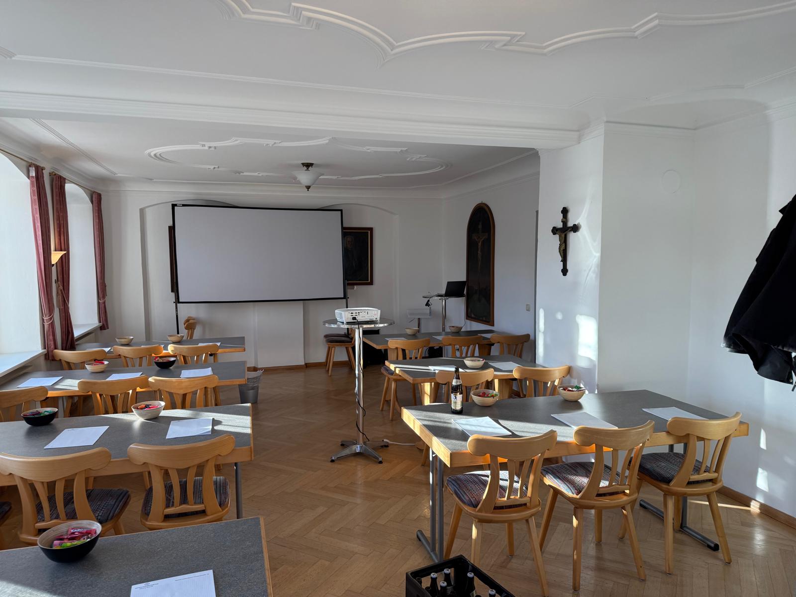 Schulungsraum während einer BKF-Weiterbildung
